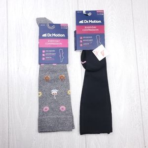 Dr Motions Everyday Mild Compression Socks 2PK